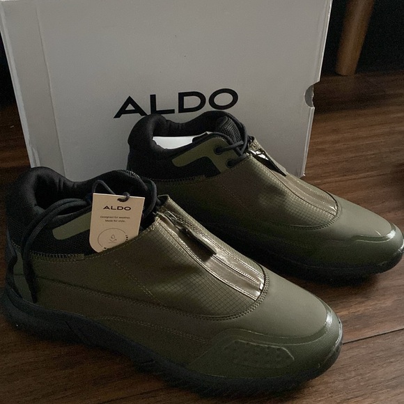 ALDO men’s shoes.Color Olive.Size13 - Picture 3 of 9